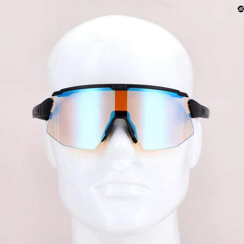 Bliz Breeze Nano Optics Nordic Light nero opaco/corallo/blu arancione multi occhiali da sole 7