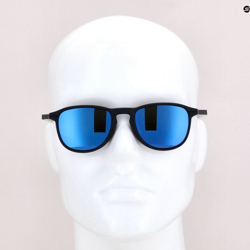 Occhiali da sole Julbo United Polarized 3Cf nero opaco/traslucido 7