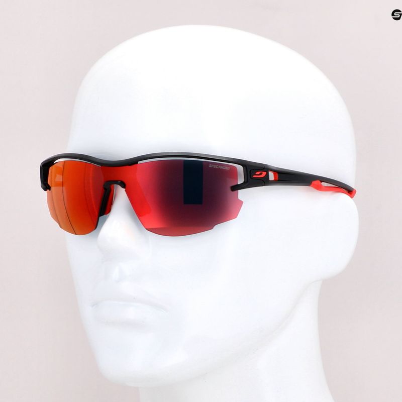 Occhiali da sole Julbo Aero Spectron 3Cf nero opaco/rosso 6