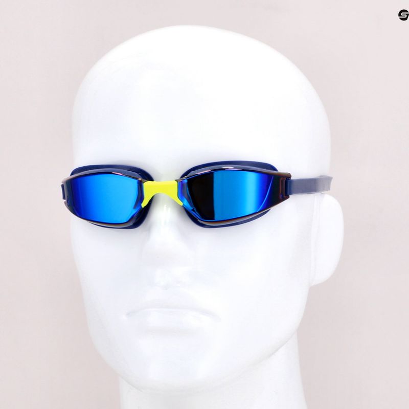 Occhiali da nuoto Aquasphere Xceed 2022 blu navy/blu navy/blu specchiato 11