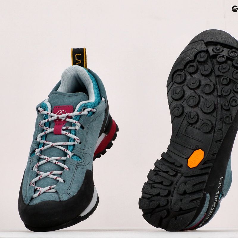 Scarpa da avvicinamento da donna La Sportiva Boulder X ardesia/rosso/prugna 19