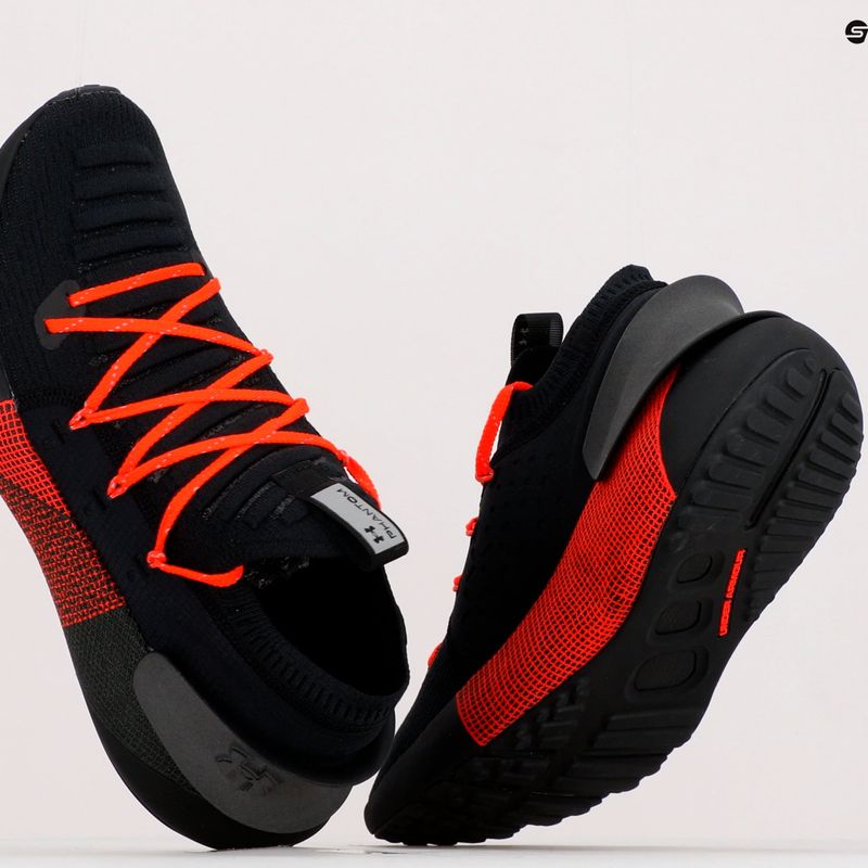 Under Armour scarpe da corsa da uomo UA Hovr Phantom 3 RFLCT nero/rosso/bullone/nero 18