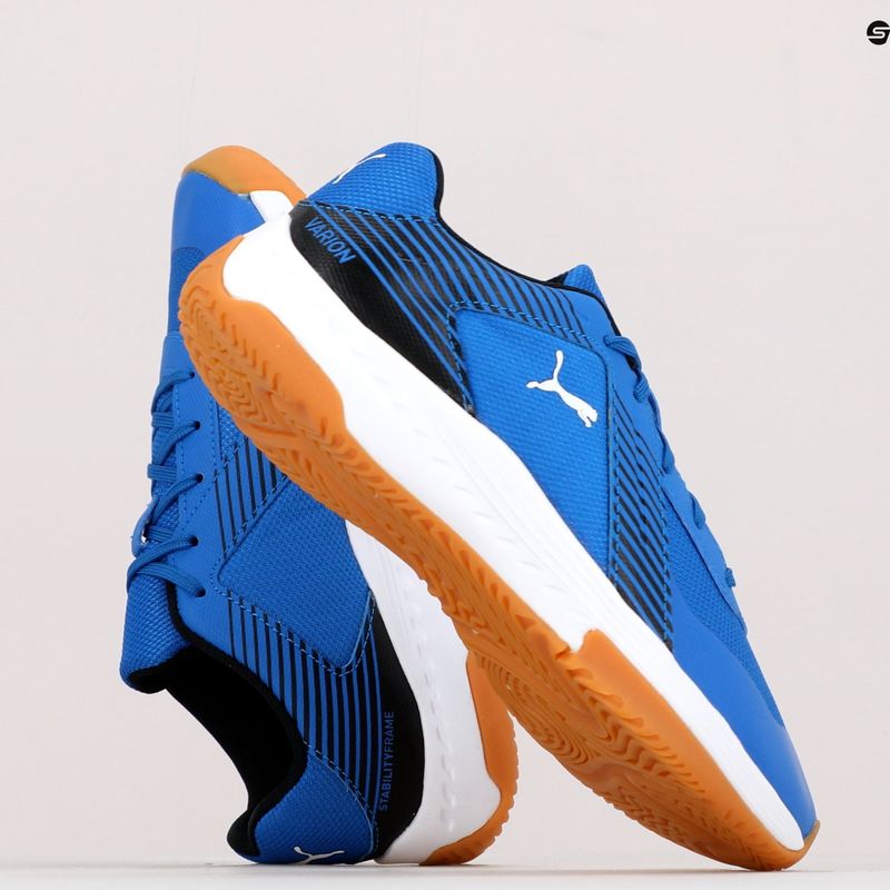 Scarpe da pallavolo PUMA per bambini Varion royal/puma bianco 12