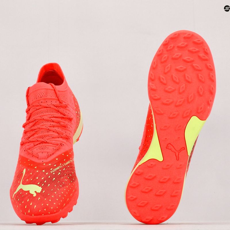 PUMA Future Z 1.4 Pro Cage scarpe da calcio uomo corallo infuocato/luce frizzante/puma nero 11
