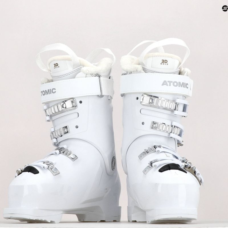 Scarponi da sci da donna Atomic Hawx Magna 95 W GW bianco/oro/argento 11