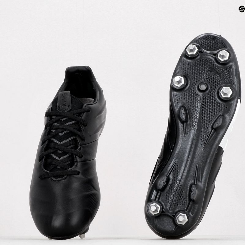 PUMA King Platinum 21 MXSG scarpe da calcio uomo puma nero/puma bianco 10