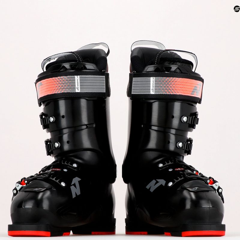 Scarponi da sci Nordica Speedmachine 130 nero/rosso per uomo 9