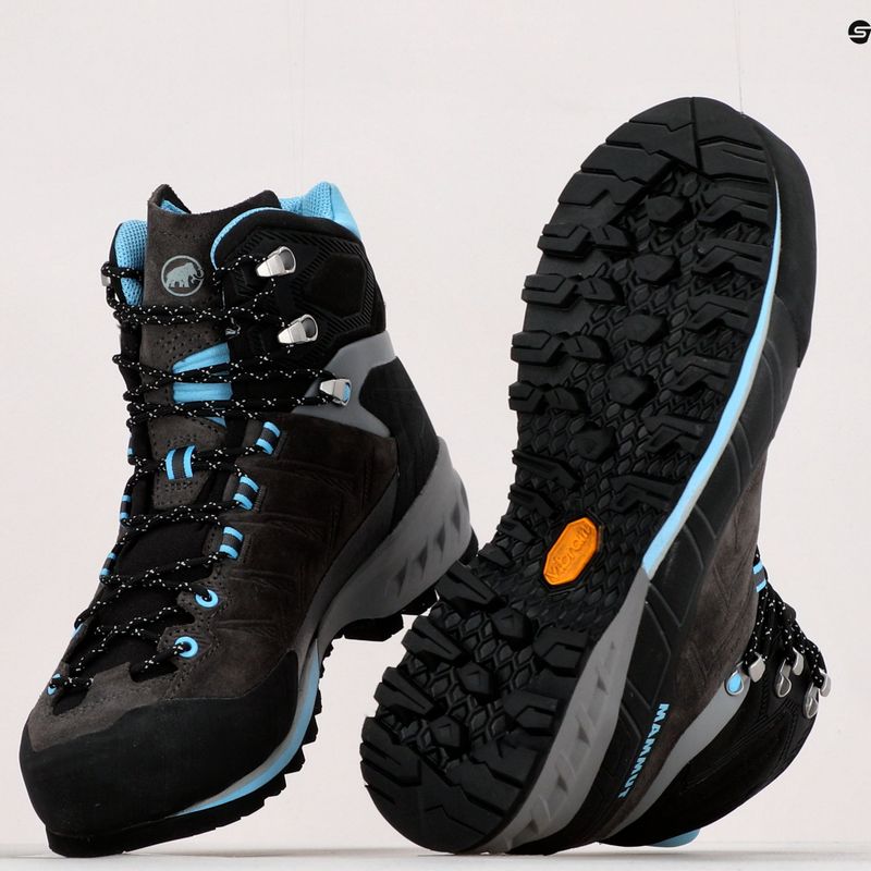 Scarponi da alpinismo Mammut Kento Tour High GTX titanio scuro/whisper da donna 12