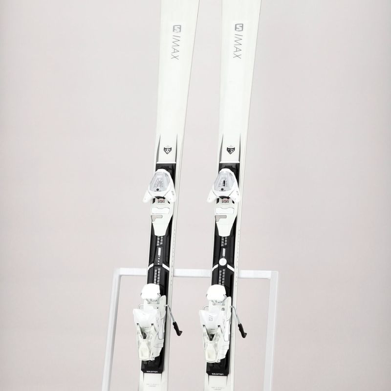 Sci da discesa da donna Salomon S/MAX W 6 + attacchi E L10 GW bianco 11