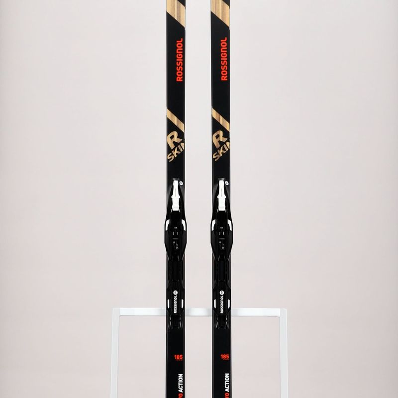 Sci di fondo Rossignol Evo XC 55 R-Skin da uomo + attacchi Control Step-In rosso/nero 11