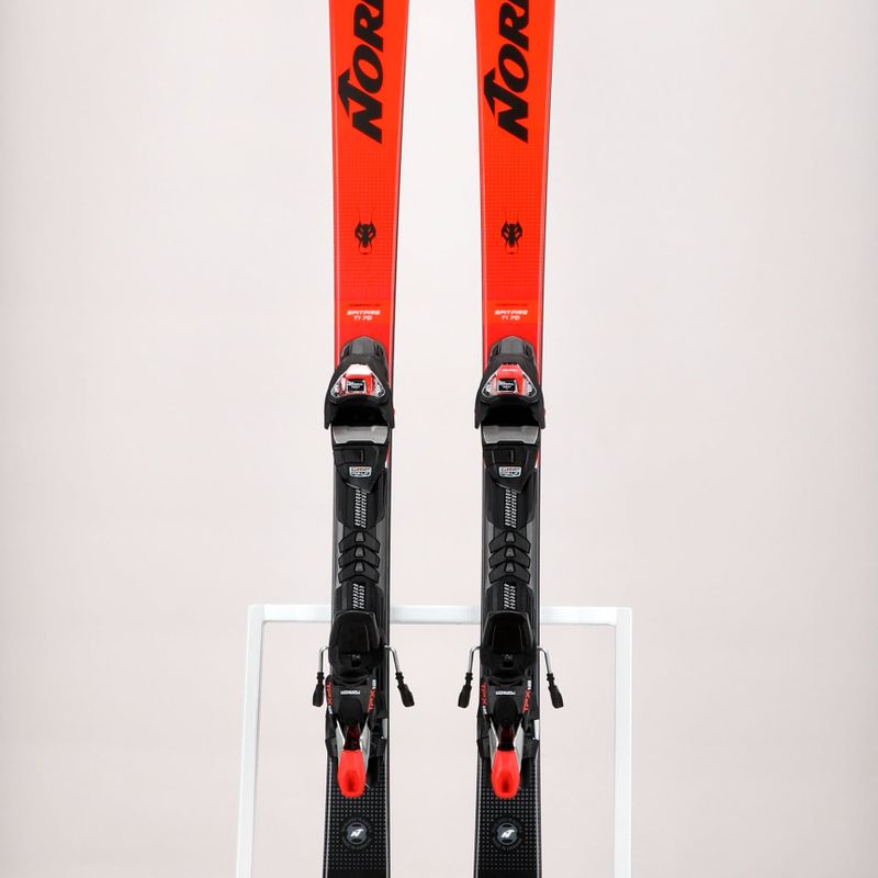 Sci da discesa Nordica Dobermann Spitfire 70 TI + attacchi TPX 12 FDT rosso/nero 11
