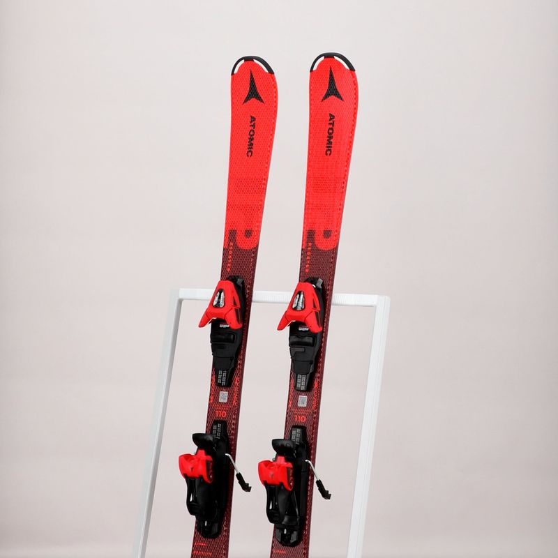 Sci da discesa per bambini Atomic Redster J2 + attacchi C5 GW rosso/nero 11