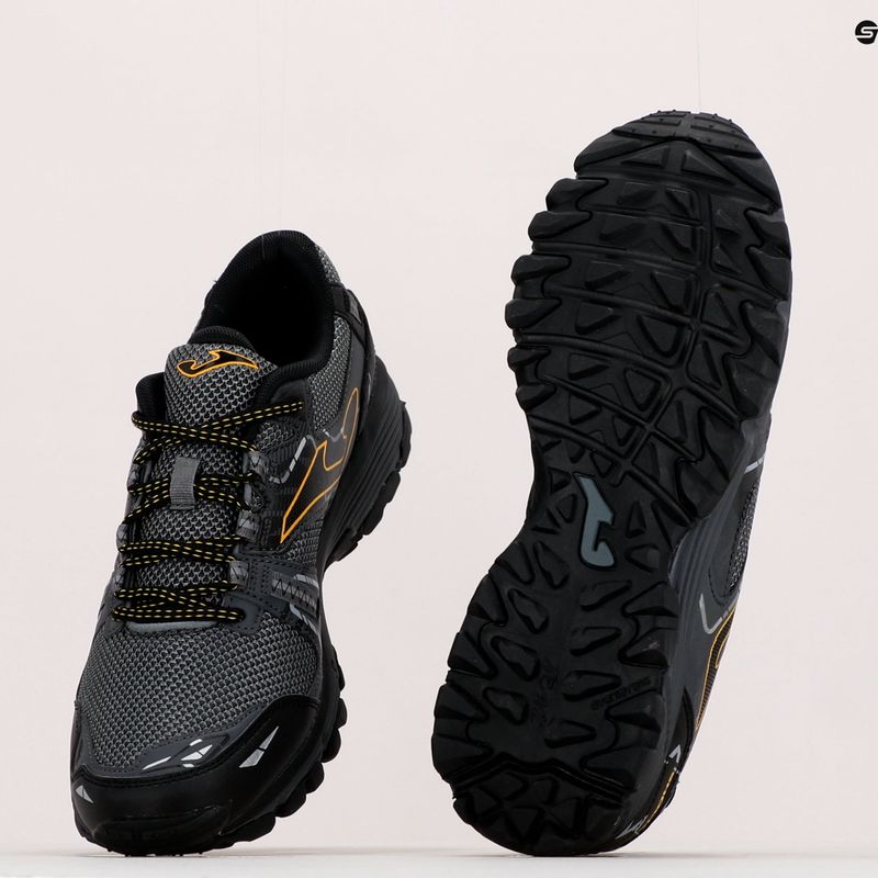 Joma Tk.Shock, scarpe da corsa da uomo grigio scuro 13