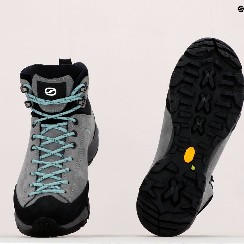 Stivali da trekking da donna SCARPA Mojito Hike GTX smoke/jade 11