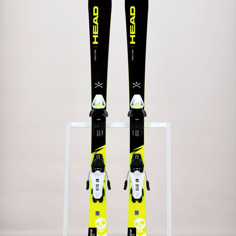 Sci da discesa per bambini HEAD WC iRace Team SW Jrs + attacchi Jrs 7.5 11
