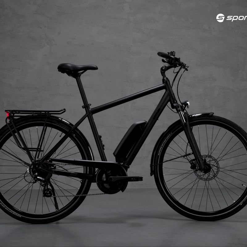 KETTLER Traveller E-Silver 8 500 D 36V 13.4Ah 500Wh nero bicicletta elettrica 25