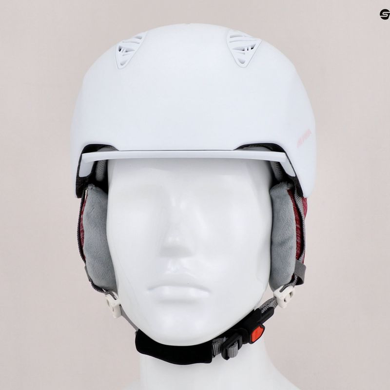 Casco da sci Alpina Grand bianco rosa opaco 8