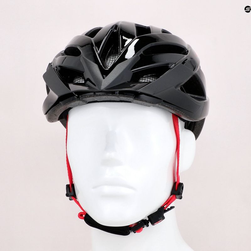 Casco da bici Alpina Panoma 2.0 nero/rosso lucido 9