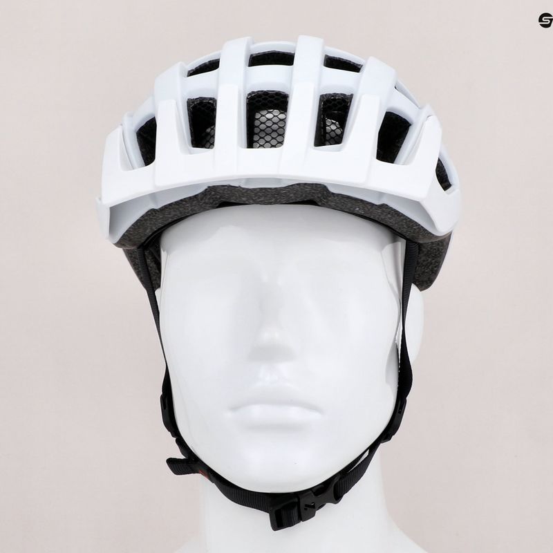 Casco da bicicletta Lazer Roller bianco opaco 9