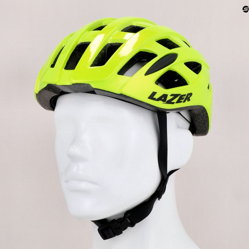 Casco da bicicletta Lazer Tonic giallo flash 9