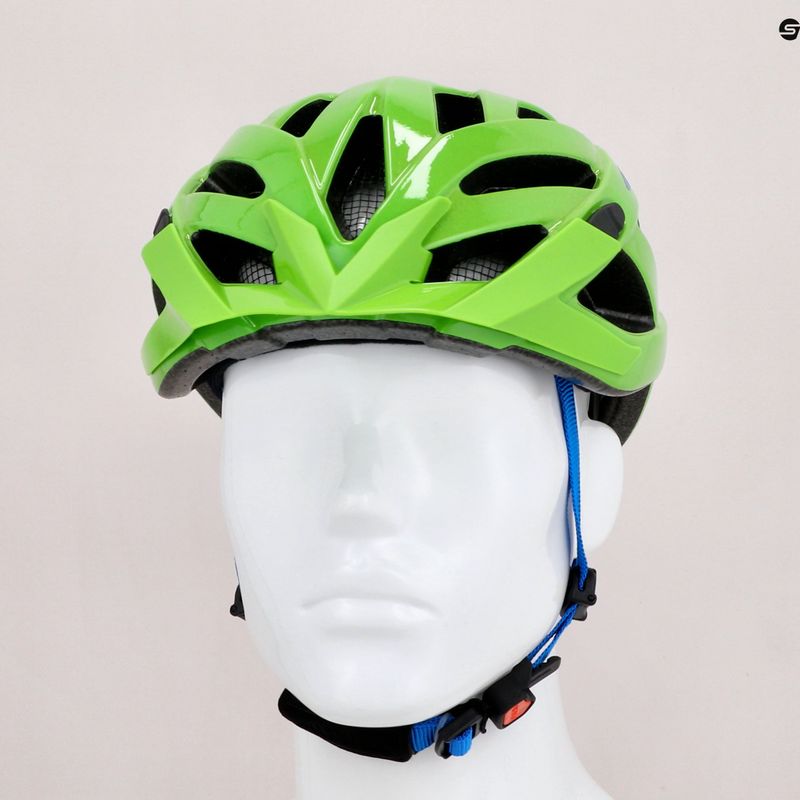 Casco da bici Alpina Panoma 2.0 verde/blu lucido 9