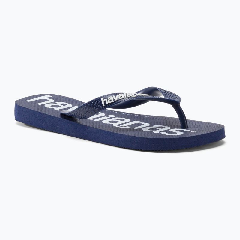 Infradito Havaianas Top Logomania blu navy