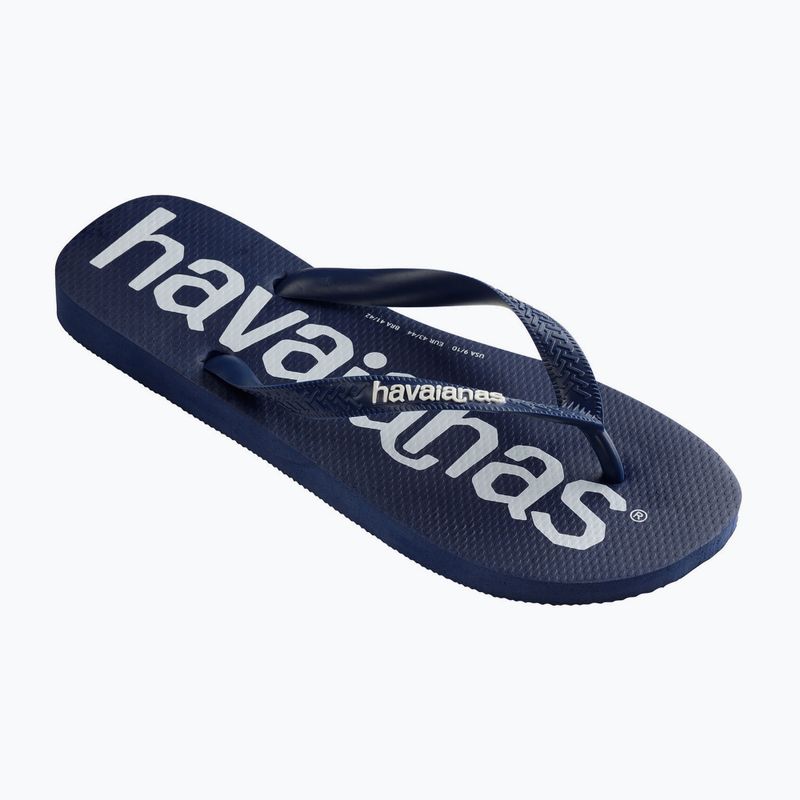 Infradito Havaianas Top Logomania blu navy 9