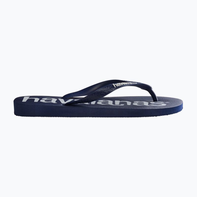 Infradito Havaianas Top Logomania blu navy 10