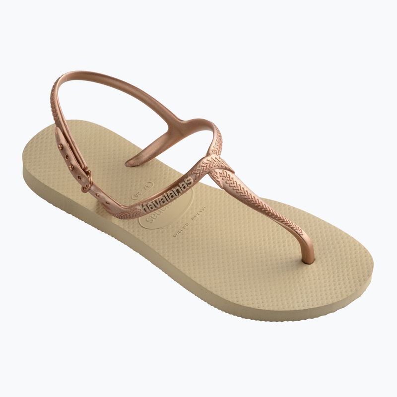 Sandali Havaianas Twist donna grigio sabbia 8