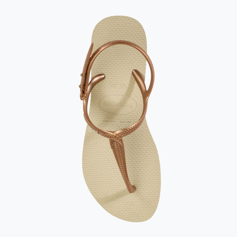 Sandali Havaianas Twist donna grigio sabbia 5