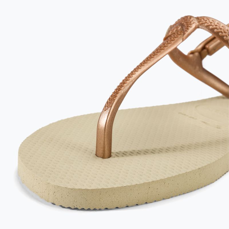 Sandali Havaianas Twist donna grigio sabbia 7