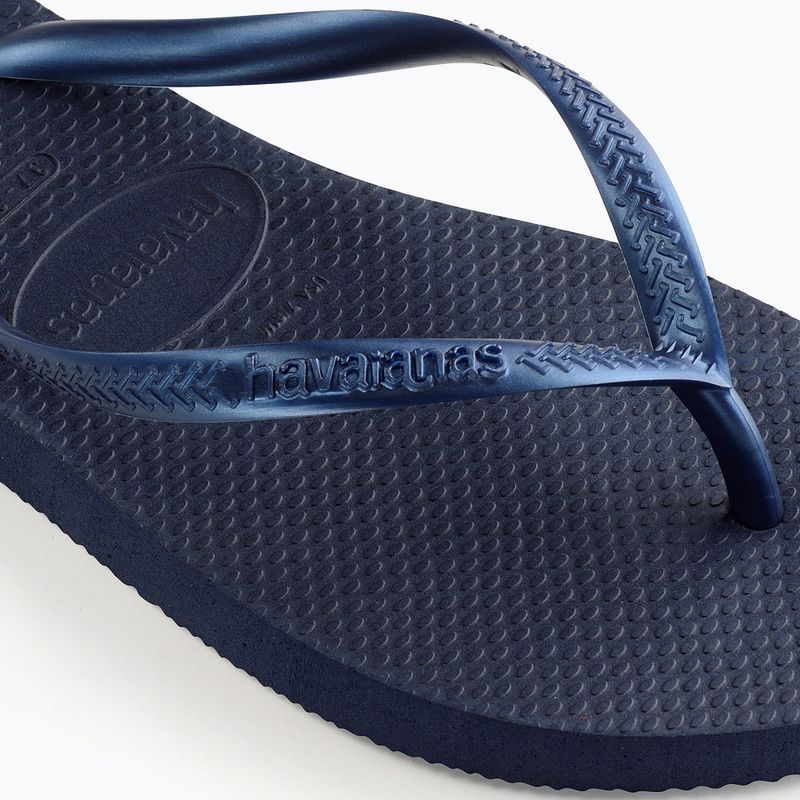 Infradito Havaianas Slim da donna blu navy 5