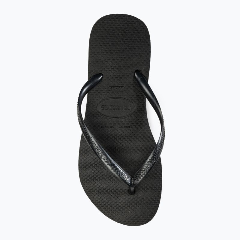 Infradito Havaianas Slim nero da donna 6