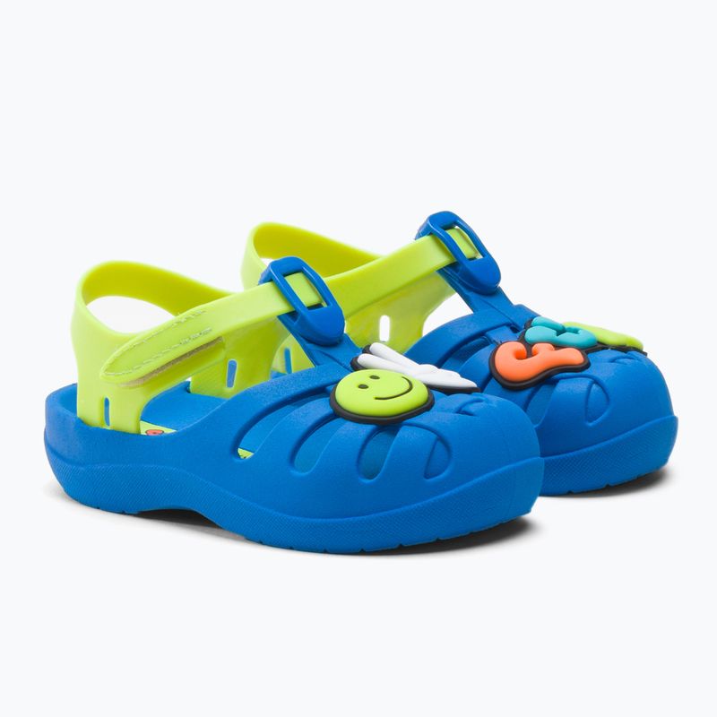 Sandali Ipanema Summer IX per bambini blu/verde 4