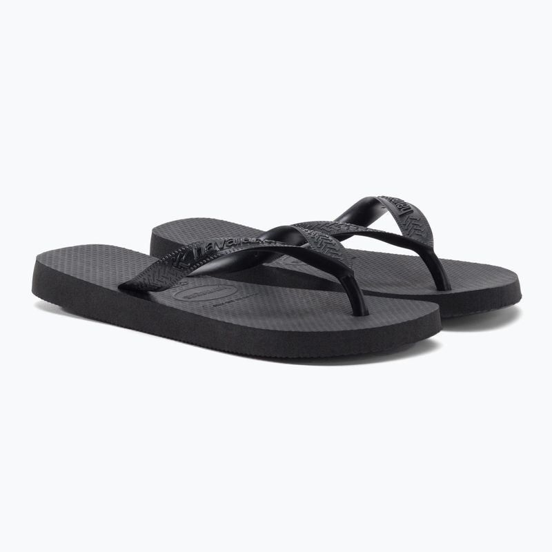 Infradito Havaianas top nero 5
