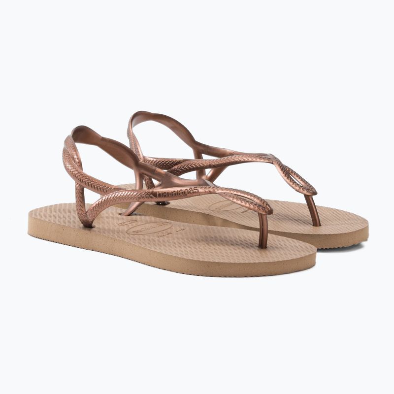 Sandali Havaianas Luna donna oro rosa/oro rosa 5