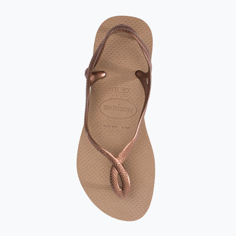 Sandali Havaianas Luna donna oro rosa/oro rosa 6