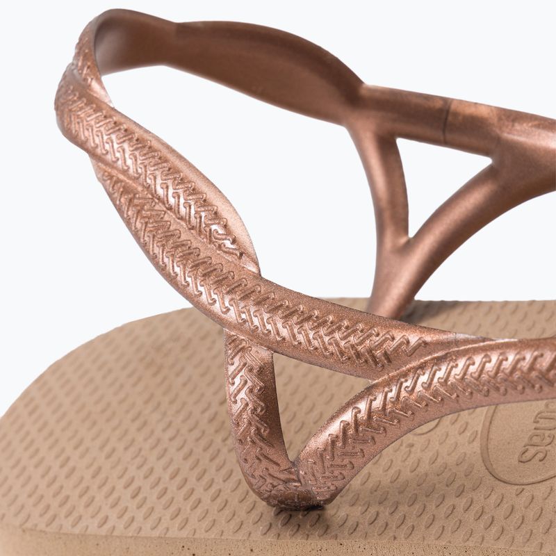 Sandali Havaianas Luna donna oro rosa/oro rosa 8