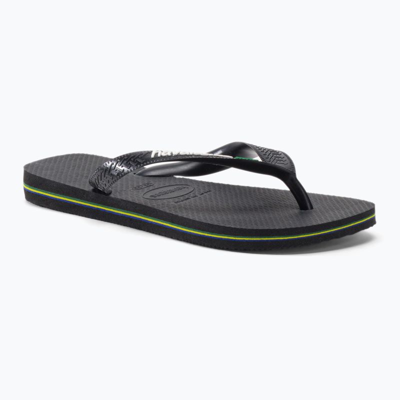 Infradito Havaianas Brasil Logo nero/nero