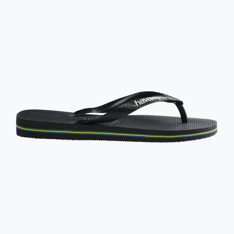 Infradito Havaianas Brasil Logo nero/nero 9
