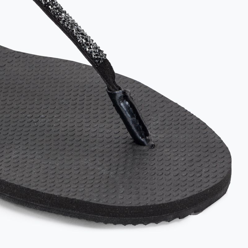 Sandali Havaianas You Riviera da donna in cristallo nero 8