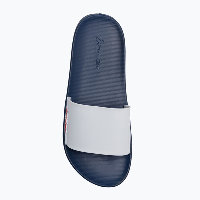 RIDER Speed Slide Ad blu/bianco infradito da uomo 6