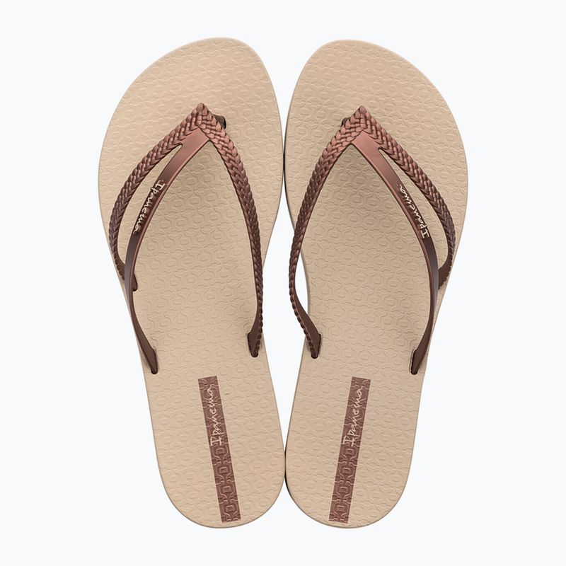 Infradito Ipanema Bossa beige/rame da donna 2