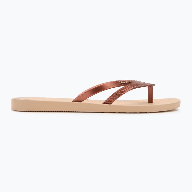 Infradito Ipanema Bossa beige/rame da donna 2