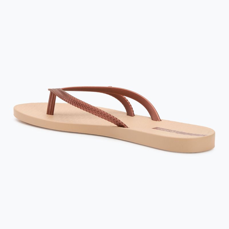 Infradito Ipanema Bossa beige/rame da donna 3