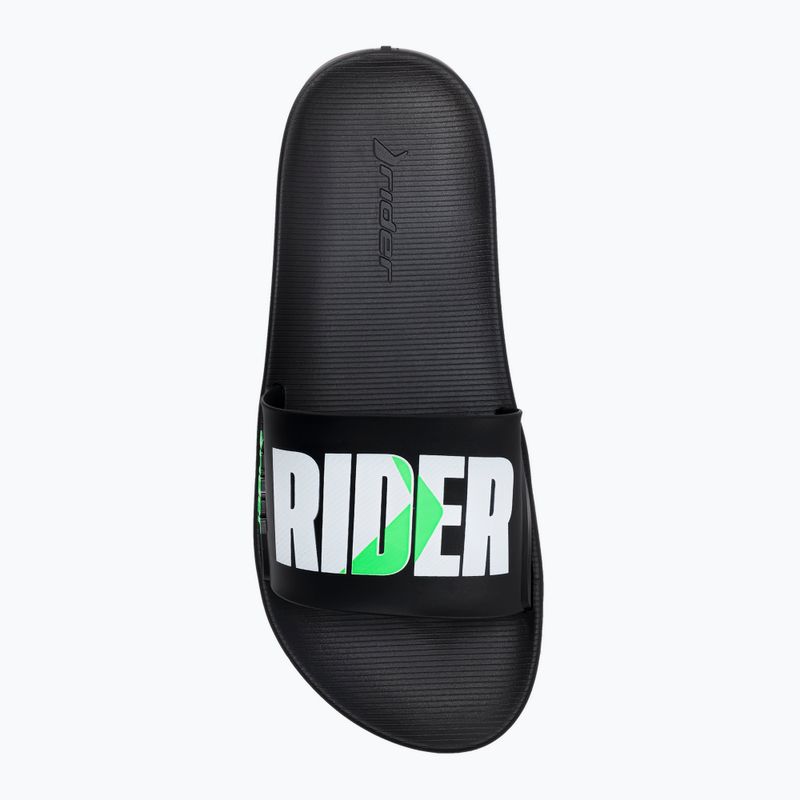 Infradito RIDER Speed Graphics nero/bianco/verde da uomo 7