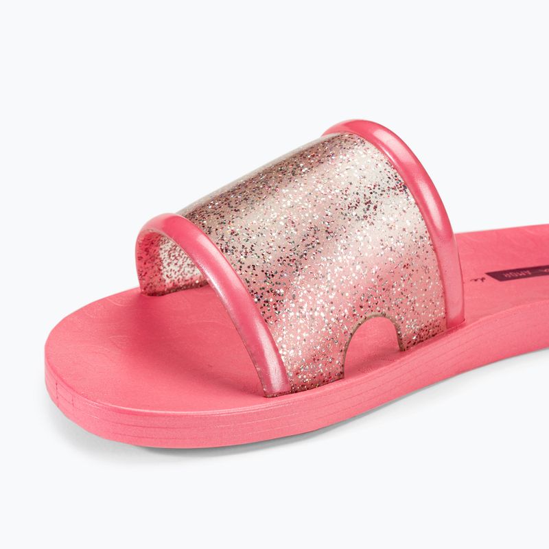 Ciabatte Ipanema Renova rosa/rosa metallizzato da donna 7