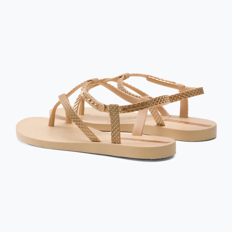 Sandali Ipanema Class Wish II beige/oro da donna 3