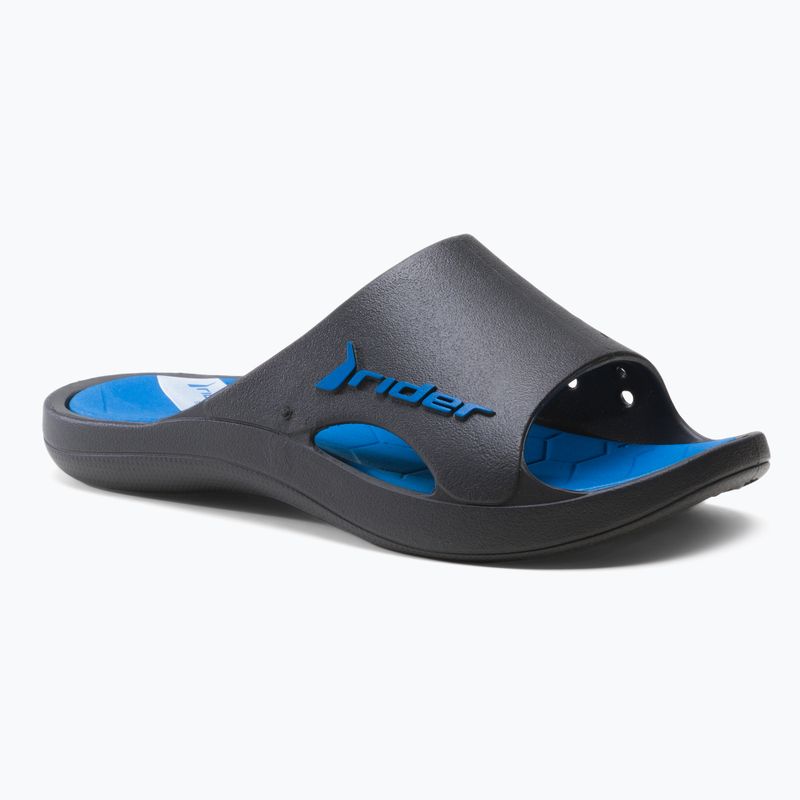 RIDER Bay X Ad nero/blu infradito da uomo