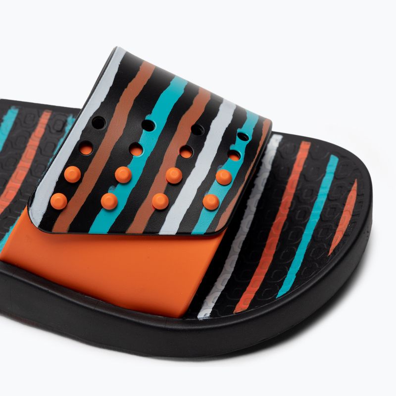 Infradito Ipanema Unisex Slide nero/arancio per bambini 7